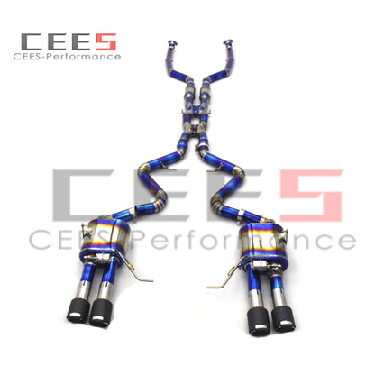 CEES Catback Exhaust For BMW M3 E92 4.0L 2008-2013 Exhaust valve control High Performance Titanium alloy Exhaust System