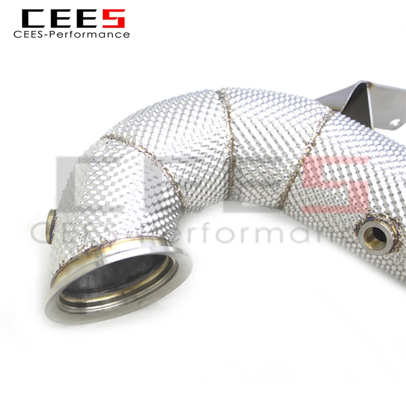 Downpipe For Mercedes-Benz A45 CLA45 National 6 2.0T 2014- SS304 stainless steel Catless downpipe without catalyst