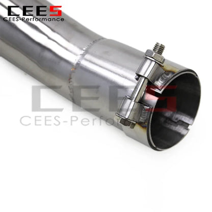 cees Stainless Steel Axle Back Exhaust Middle Pipes for BMW M550 M550i G30/N63 4.4TT 2017-2022 Racing Sport Exhaust System Assembly