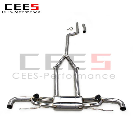 CEES Stainless Steel Valvetronic Exhaust Mufflers for BMW X7 B58 3.0T G07 2019-2024  Catback Exhaust Sport Exhaust System