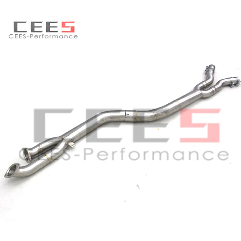 CEES High quality catback exhaust single midpip For BMW M3 M4 G80 G8X G83 G82 3.0T 2020-2025 Stainless Steel 304