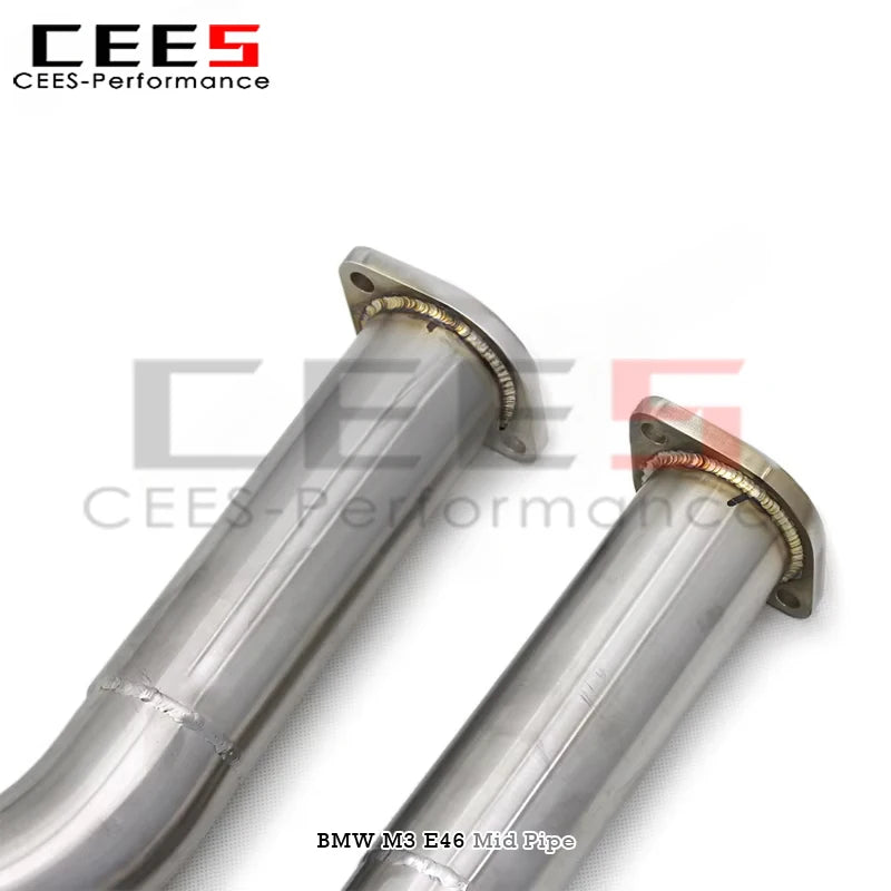 BMW M3 E46 Mid pipe Valved Sport Exhaust System