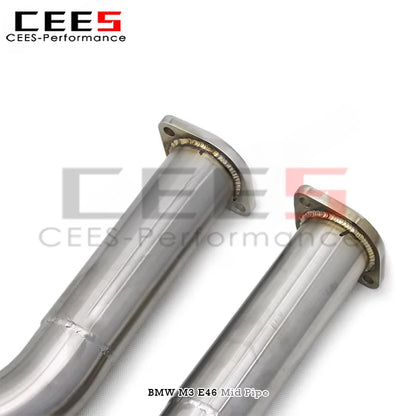 BMW M3 E46 Mid pipe Valved Sport Exhaust System