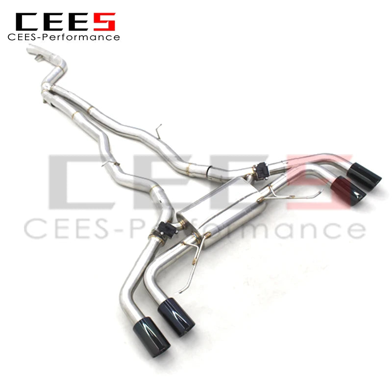 CEES High Performance Exhaust Pipe Muffler Catback Exhaust  For BMW X3/X4 3.0T 2014-2023 car exhaust pipes