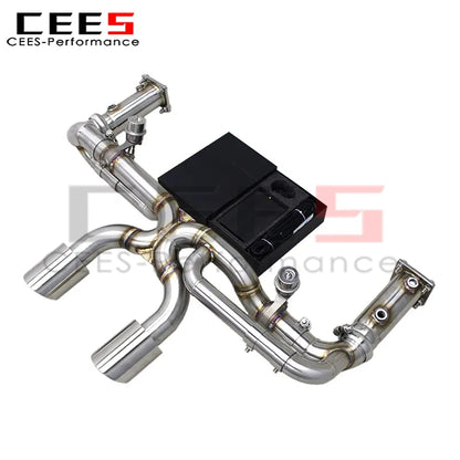 cees Vacuum Valve Catback Exhaust System for Porsche 911 991 991.2 Carrera 3.0T 2016-2018 Upgrades GT3 Engine Exhaust Manifold