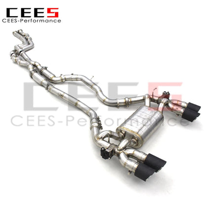 Catback Exhaust For BMW M2C/M2 Competition F87 3.0T 2018-2023 304 Stainless Steel Exhaust System Exhaust Pipe Muffler Escape