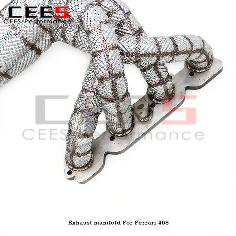 Ferrari 458 Speciale/458SC 4.5L 2011-2016 Stainless Steel Manifold Header Exhaust System
