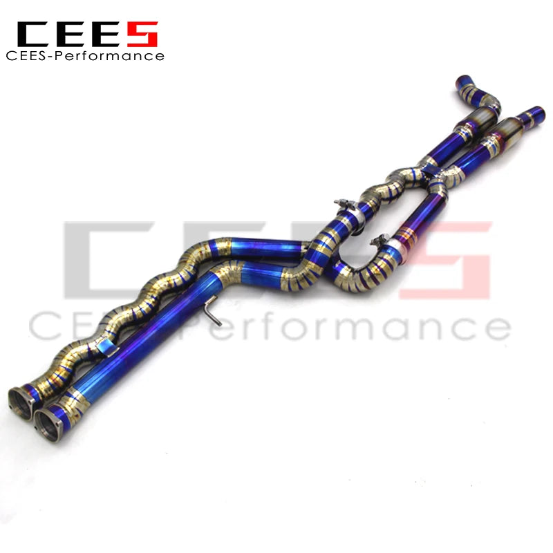 Equal length Mid pipe For BMW M2C/M2 Competition S55 F87 3.0T 2018-2023 Exhaust System Titanium alloy Exhaust Pipe