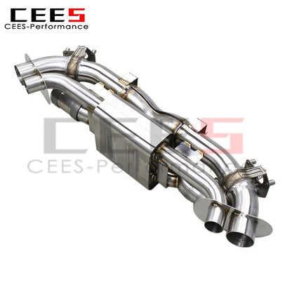 CEES OEM  Catback Exhaust System for Porsche 911 992 3.0T 2019-2024 Racing Sport Car Stainless Steel Exhaust Pipe Muffler Escape