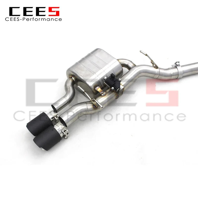 cees for BMW M6 E63 5.0L 2006-2010 Catback Exhaust System Titanium Exhaust Valve Control Exhaust Pipe Valved Exhaust-pipe