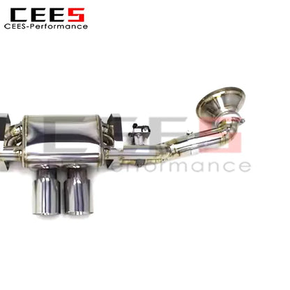 cees Tuning Catback Exhaust System for Porsche 911 992 GT3 4.0 2017-2024 Titanium Exhaust Pipe Muffler Escape Valvetronic