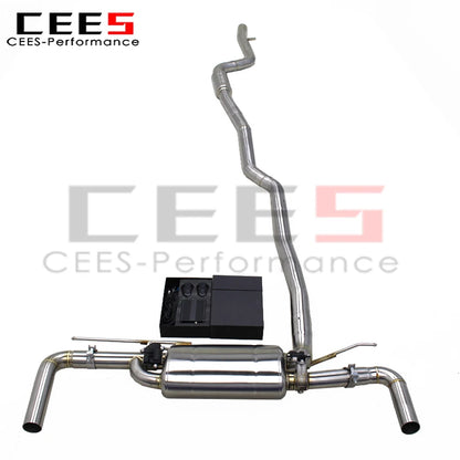 cees for BMW 730 740 G11 G12 2.0T/3.0T 2016+ Valved Sport Exhaust System