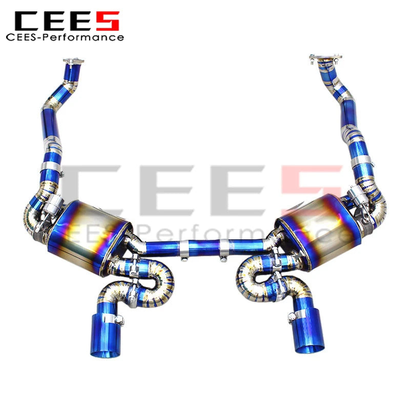 Porsche Boxster 981 2.7L/3.4L 2013-2015 Upgrade 718 GT4 RS Valved Sport Exhaust System