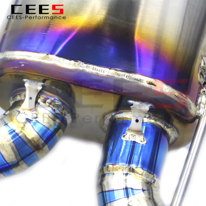 CEES Titanium Exhaust Pipes For BMW M2 G87 2023 High Performance Catback Exhaust mufflers convert sound