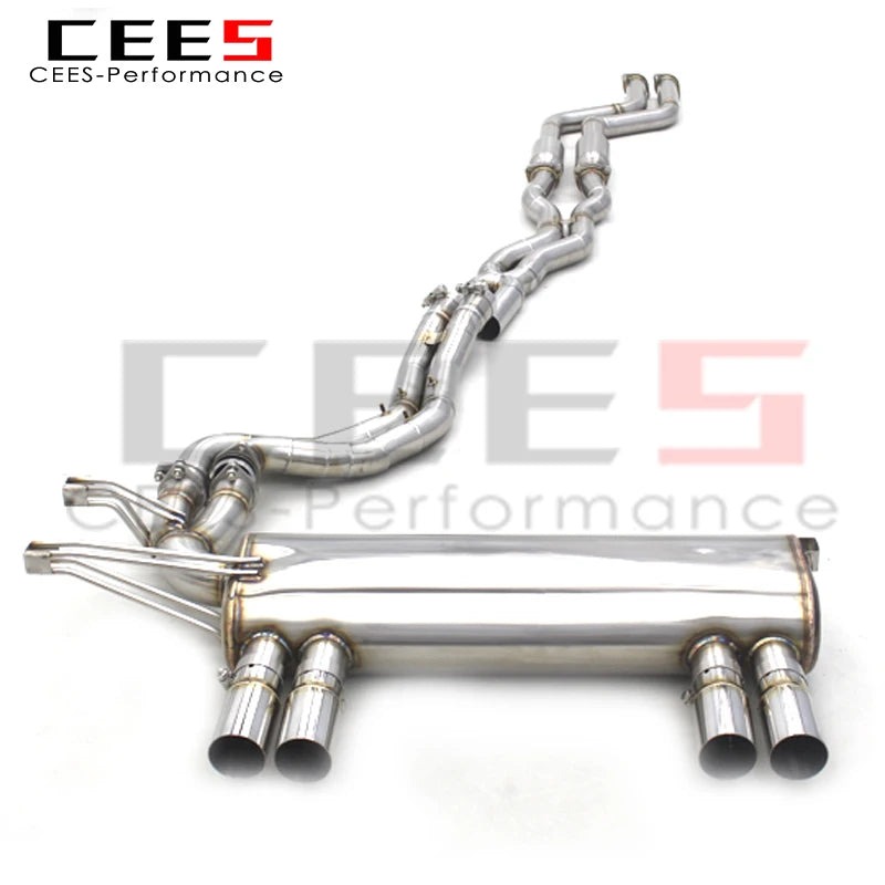 CEES High Performance Titanium Exhaust Muffler For BMW M3 E46 2004-2006 Valvetronic Catback Exhaust System