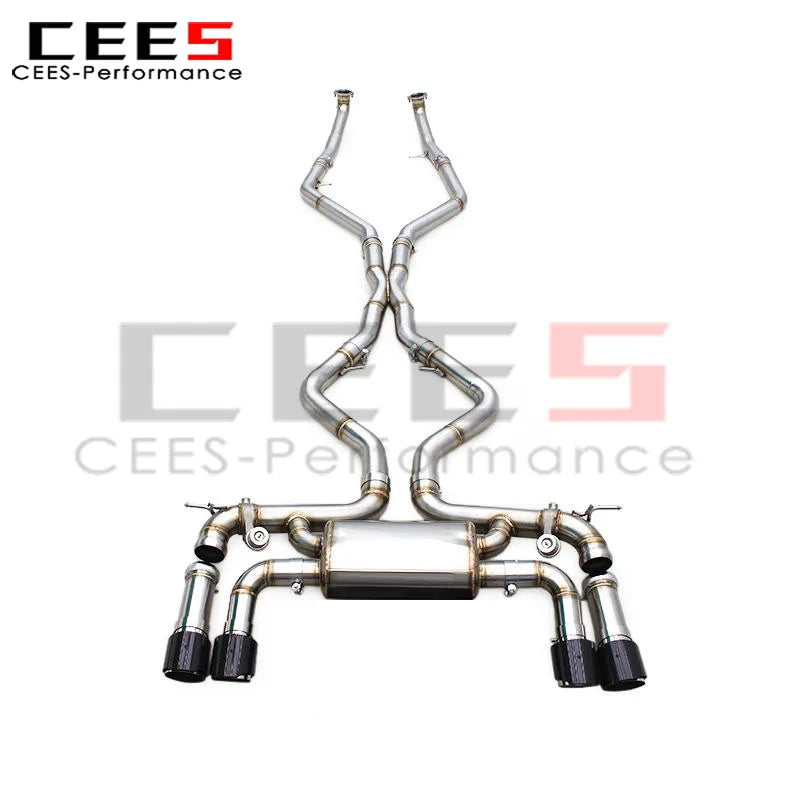 BMW X5M/X6M E70/E71 4.4TT 2010-2014 Stainless Steel Valved Sport Exhaust System