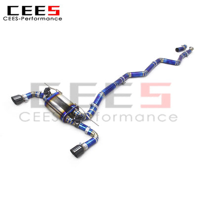 cees Titanium Catback Exhaust System for BMW M140/M140i F20 B58 3.0T 2017-2019 Car Exhaust Muffler Valvetronic Rebound System