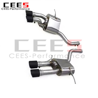 cees Stainless Steel Axle Exhaust Pipes System for Maserati Quattroporte 4.2L 2004-2011 Exhaust Pipe Muffler Exhaust Silencer