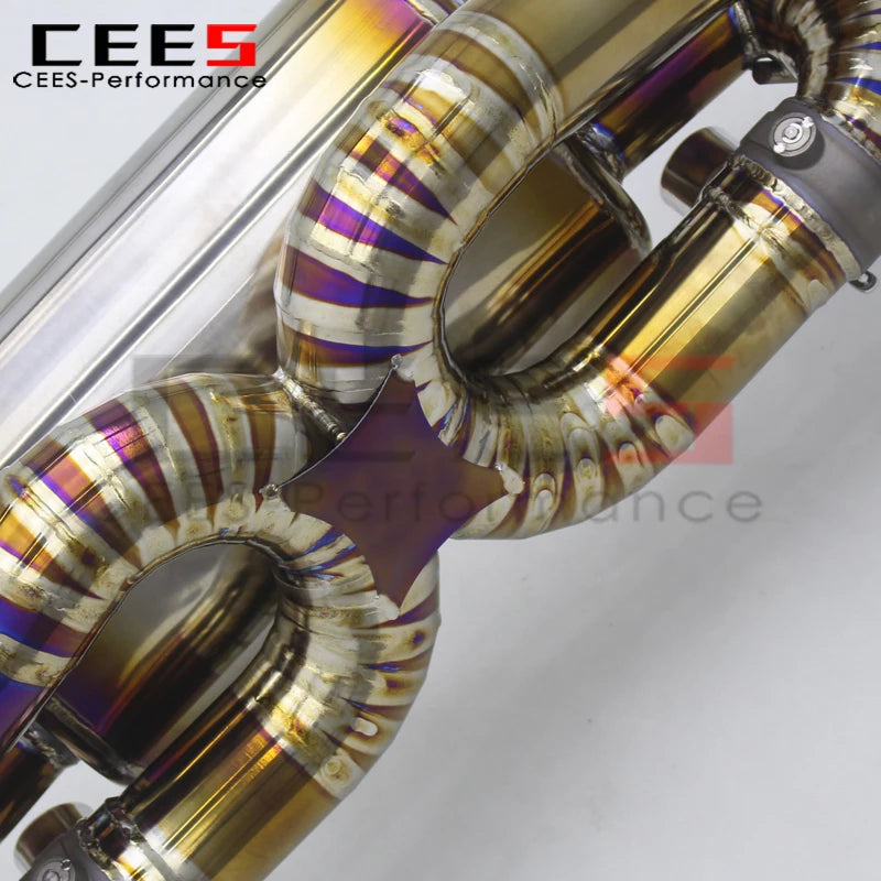 cees for Audi R8 V10 5.2 2016-2019 Catback Valved Sport Exhaust System