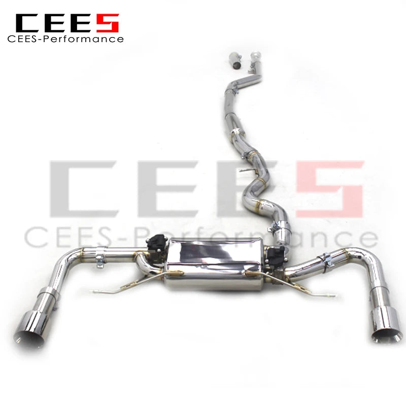 CEES Catback Exhaust For BMW 318/320/328/330 F34/F35/F30 2.0T N20 2014-2019 Exhaust Pipe 304 Stainless Steel Exhaust Systems