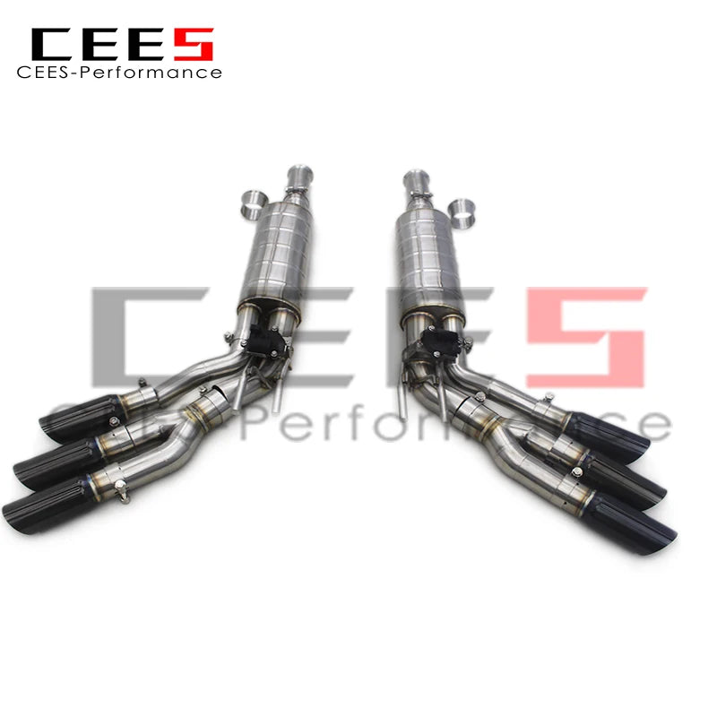 CEES Catback Exhaust Escape For Mercedes-Benz G63 W464 4.0T 2019-2023 Car Exhaust System Stainless Steel Exhaust Pipe Muffler