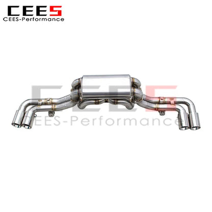 Ferrari F430 Spider/Coupe 4.3L 2005-2009 Valved Sport Exhaust System