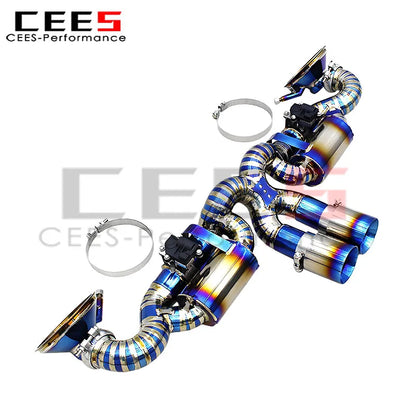 Porsche 911 992 GT3 RS 4.0L 2020-2024 Titanium Valved Sport Exhaust System