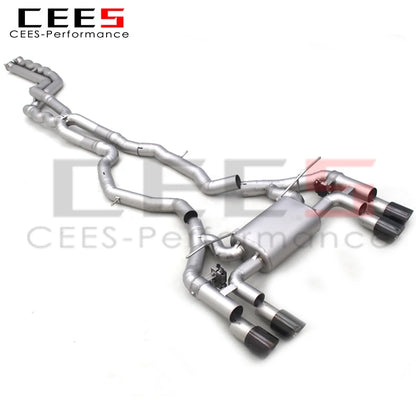 CEES Catback Exhaust System Stainless Steel Performance Valvetronic Exhaust Pipe For BMW M3/M4 G80/G82 3.0T 2020-2025