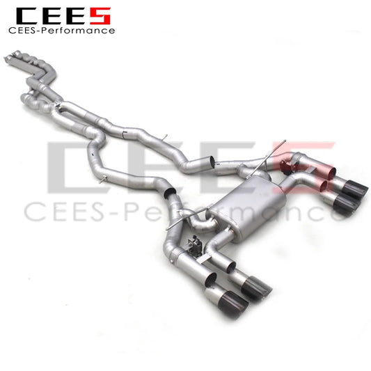 CEES Catback Exhaust System Stainless Steel Performance Valvetronic Exhaust Pipe For BMW M3/M4 G80/G82 3.0T 2019-2023