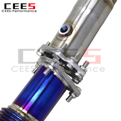 Chevrolet CORVETTE C8 Z06 2019-2025 Titanium Straight Pipe Exhaust System