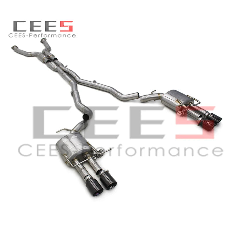 CEES Catback Exhaust For BMW 420/425/430 G22/G23 2.0T B48 2020-2022 Exhaust Pipe Stainless Steel Car Exhaust System