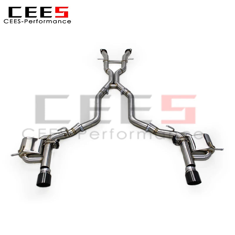 CEES Catback Exhaust Pipes System For JEEP Grand Cherokee 6.4L 2011-2020 Escape Stainless Steel Exhaust Pipe Muffler