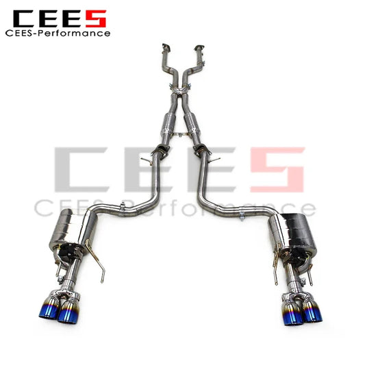 CEES Catback Exhaust Muffler  for Lexus RC350 3.5L 2014-2021 SS304 Escape Car Exhaust Pipes Upgrade Racing Exhaust System