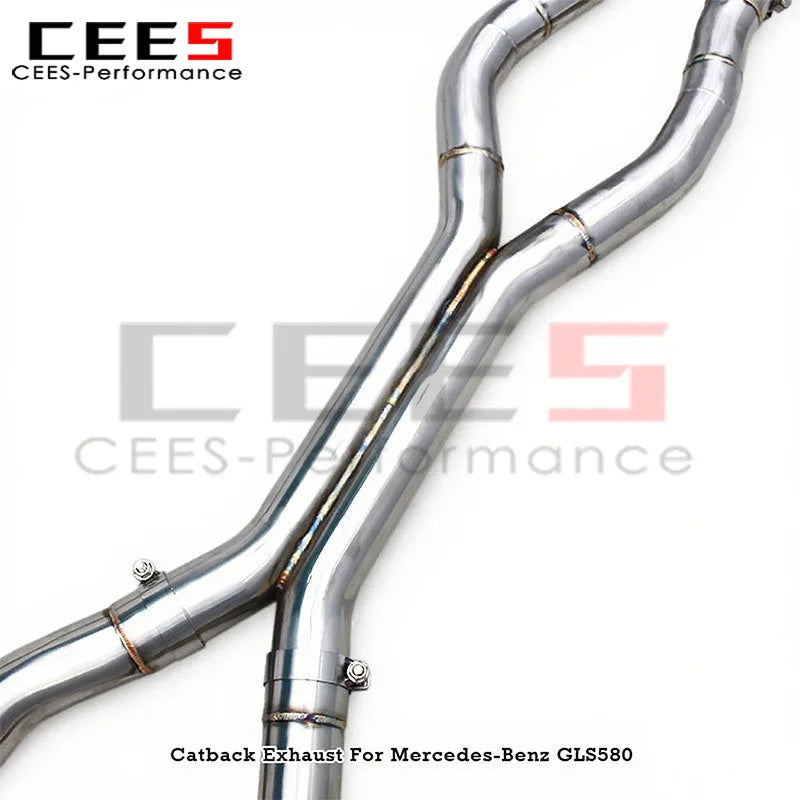 Mercedes-Benz GLS 580 M176 4.0TT Stainless Steel Valved Sport Exhaust System