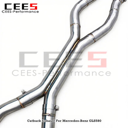 Mercedes-Benz GLS 580 M176 4.0TT Stainless Steel Valved Sport Exhaust System