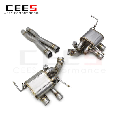 cees Catback Exhaust System For Ferrari California T 3.9T 2012-2018 Racing Car Exhaust Pipe Muffler Stainless Steel Escape