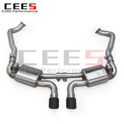 Porsche 981 Boxster/Cayman 2.7/3.4 Valved Sport Exhaust System