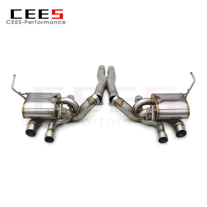 cees Catback Exhaust System For Ferrari California T 3.9T 2012-2018 Racing Car Exhaust Pipe Muffler Stainless Steel Escape