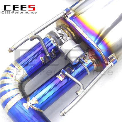 CEES Performance Titanium Exhaust Pipe For Subaru BRZ 2.0L 2013-2019 Valvetronic Catback Exhaust System