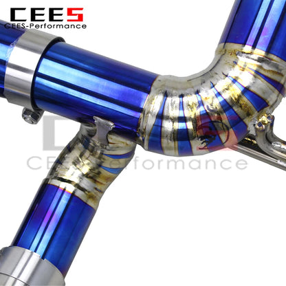 Chevrolet CORVETTE C8 Z06 2019-2025 Titanium Straight Pipe Exhaust System