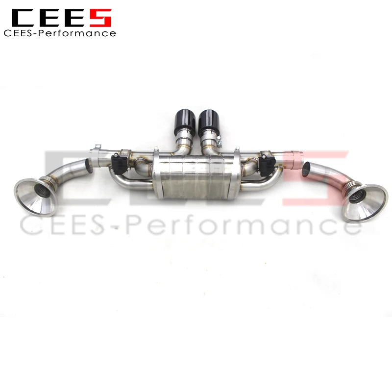 CEES Catback Exhaust System for Porsche 911 991.1/991.2 GT3 2010-2019 Tuning High Performance Stainless Steel Exhaust Pipe