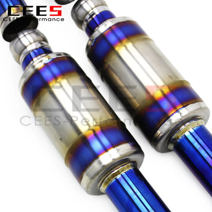 CEES Catback Exhaust System Assembly DB9 V12 6.0L 2004-2017 Escape High Performance Titanium Alloy Car Exhaust Pipe Muffler