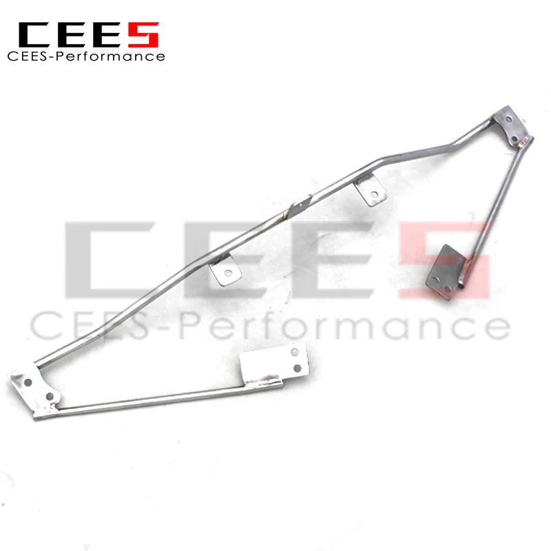 CEES Extended Brace For Porsche Boxster/Cayman 987 Stainless Steel Bracket Exhaust Pipe Car Exhaust System