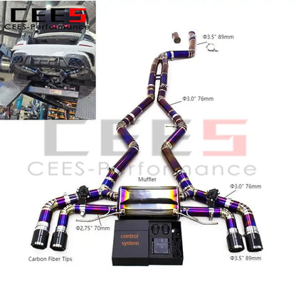 BMW G20/G22/G26 M340i/M440i Valved Sport Exhaust System