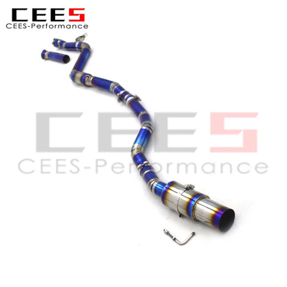 CEES Catback Exhaust For Toyota Supra A90 3.0T 2020-2023 Titanium alloy Exhaust Pipe Muffler High custom Car Exhaust System