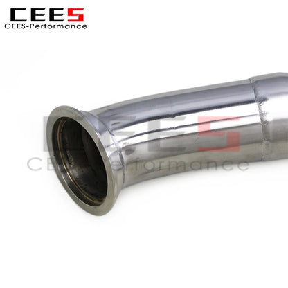 CEES Stainless Steel Exhaust Downpipe For Bentley Continental GT 4.0TT/6.0TT 2020-2024 Car Tuning System Exhaust Pipe