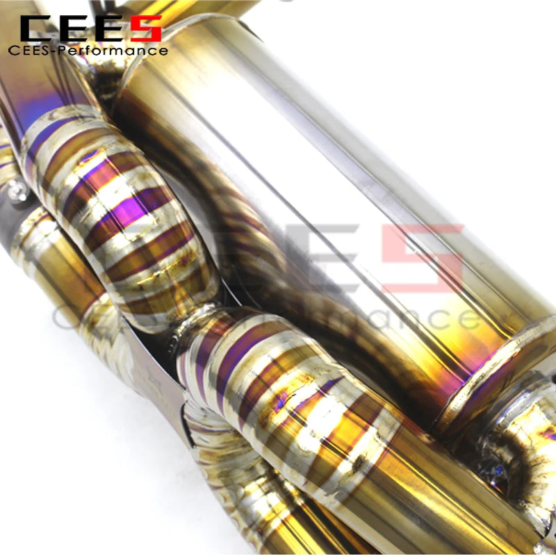 cees for Audi R8 V10 5.2 2016-2019 Catback Valved Sport Exhaust System