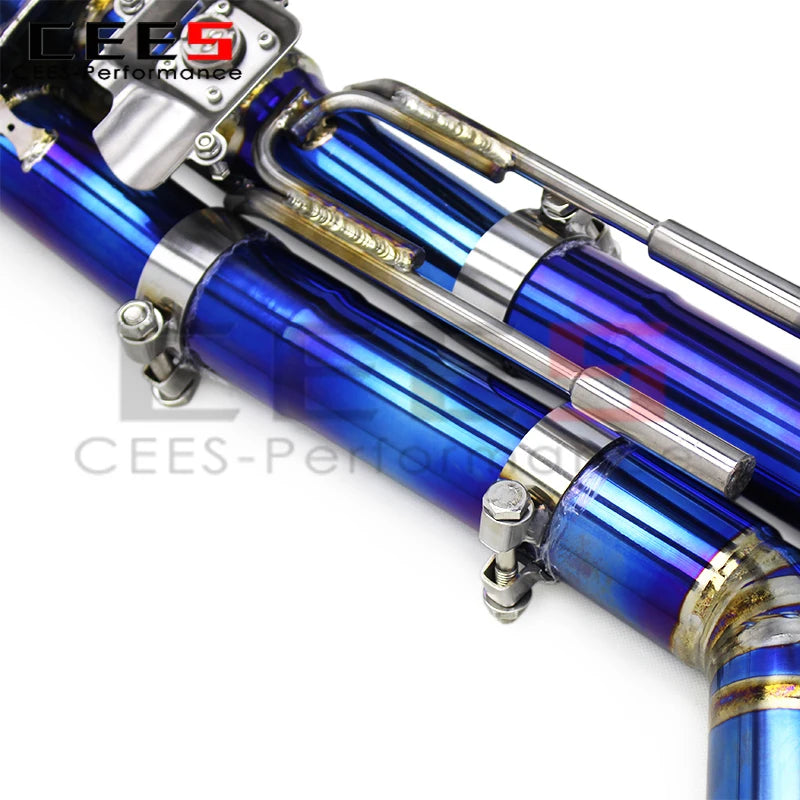 cees Catback Exhaust Pipes for Mercedes-Benz G63 AMG W464 4.0T 2019-2023 Performance Titanium Exhaust Pipe Muffler Escape System