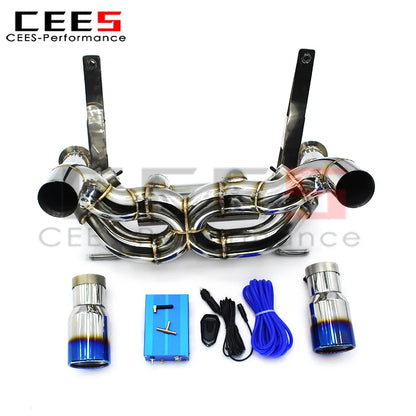 CEES Exhaust Catback System for Lamborghini Aventador 6.5 LP700 2011-2016 Stainless Steel Racing Car Valvetronic Exhaust Muffler