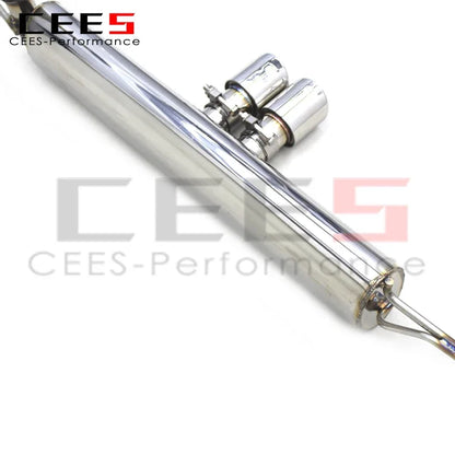 CEES  For SMART W453 0.9T/1.0L 2015-2023 Car Catback Exhaust Stainless Steel Muffler Exhaust Pipes